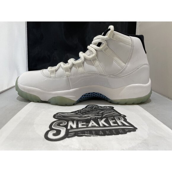 Air Jordan 11 Retro 'White/Legend Blue-Black' 378037 117 - Picture 2 of 8